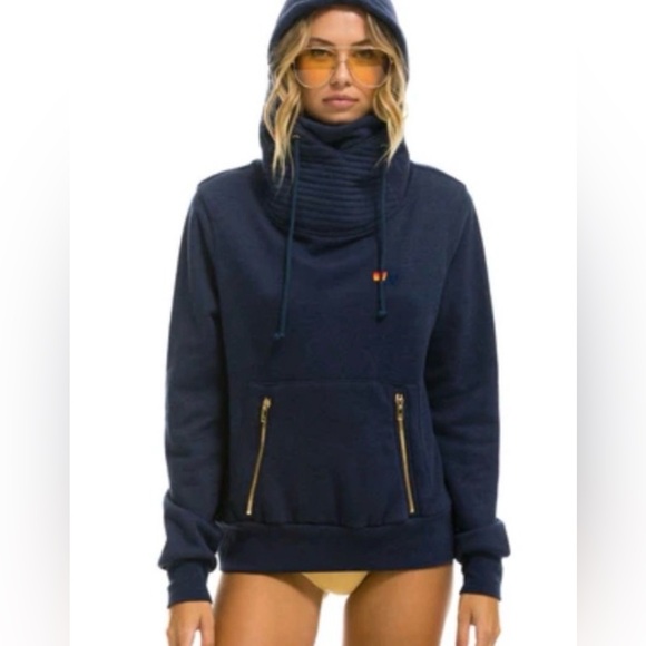 Aviator Nation Tops - Aviator Nation ninja hoodie unisex XS